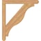 Ekena Millwork Funston Craftsman Smooth Bracket, Western Red Cedar, 3 1/2"W x 36"D x 40"H BKT04X36X40FST04SWR - alternate 2